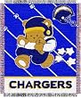 San Diego Chargers 36"x48" Woven Baby Throw Blanket - Football Sports Merchandise
