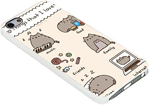 Pusheen Wallpaper for Iphone Case (iPhone 5/5s white)