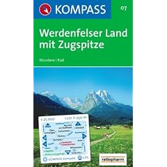 Werdenfelser Land mit Zugspitze: Wandern / Rad. GPS-genau. 1:25.000