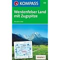 Werdenfelser Land mit Zugspitze: Wandern / Rad. GPS-genau. 1:25.000