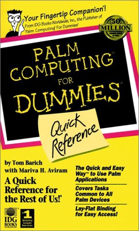 Palm Computing for Dummies Quick Reference