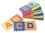 Funplay Terrific Textures Alphabet Floor Playmat Puzzle Set Mat 4'x6'