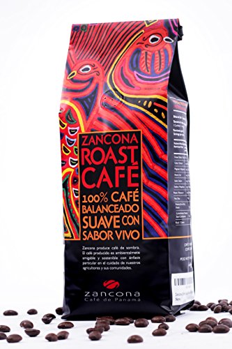 Zancona Coffee Medium Roast Ground Coffee from Panama (1lb Ground) - Premium Exotic Arabica Ground Coffee Beans - Delicious and Fresh Speciality Grade Single Origin