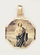 14 Kt Gold Layered Medal - St. Jude - Hand Made - Ready for Engraving - Individually Boxed