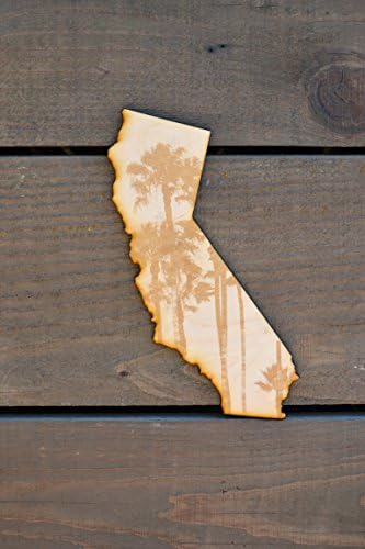California Palms Wood Wall Art