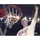 Steiner Sports NCAA Gerry McNamara Cutting Down Net Horizontal Autographed 8-by-10-Inch Photograph ( in Black)