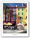 Lunch - Villa Franche by Kathy Sharpe 24"x30" Art Print Poster