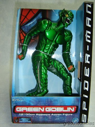  12" Roto Cast Green Goblin Doll From Spiderman the Movie Action Figure
