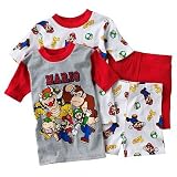 Super Mario Boys 4-pc Summer Pajama Set