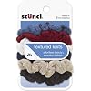 Scunci Effortless Beauty Mini Waffle Twisters, 6-Count