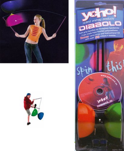 Childrens Toyshop  Toys : Diablo Diabolo Activity Game for Outdoor, Beach, Garden, Cheerleader, etc!