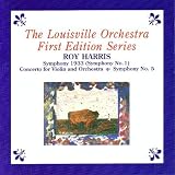 ｜Symphony: 1933/Concerto for Violin & Orch/Sym 5