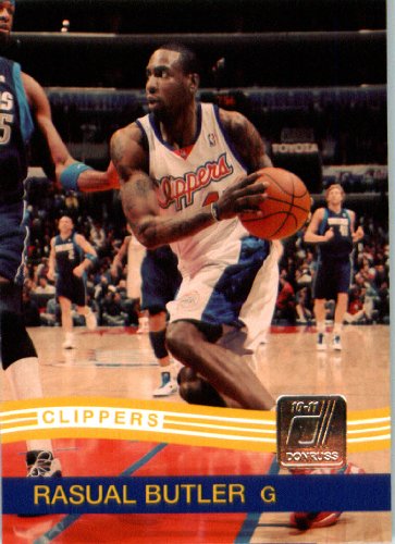 2010 / 2011 Donruss # 202 Rasual Butler Los Angeles Clippers NBA Trading Card- In Protective Screwdown Case!