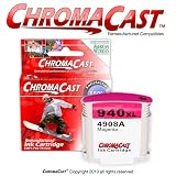 CHROMACAST 940XL MAGENTA (CC-C4908A) INKJET CARTRIDGE (Compatible for HP C4908AN)