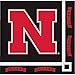 20-Count Paper Beverage Napkins, University of Nebraska