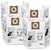 WORKSHOP Wet/Dry Vacs Filter Bags WS32200F2 Fine Dust Collection Shop Vacuum Bag (4 Dust Bags), Bag Filter Contains Debris for WORKSHOP 12-Gallon to 16-Gallon Wet Dry Shop Vacuum Cleaners