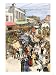 Farmers Bringing Fresh Produce to Sell at Quincy Market in Boston, 1880s Giclee Poste...