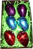 Dark Chocolate Marzipan Easter Eggs