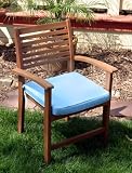 Ewins Premium Indoor/Outdoor Dining Chair Cushion - Ocean