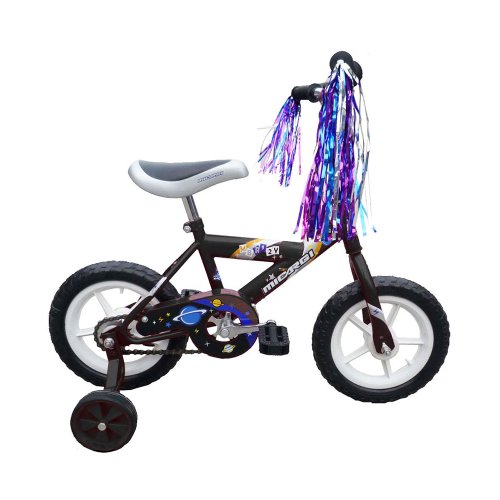 Micargi MBR Cruiser Bike, Black, 12-Inch