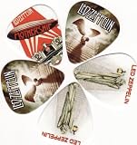Led Zeppelin Mixed Full Colour Premium Guitar Picks x 5 Medium 0.71