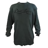 Phat Farm - Mens Phat Farm Black Long Sleeve Ribbed Sweater
