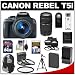 Canon EOS Rebel SL1 Digital SLR Camera & EF-S 18-55mm IS STM Lens with EF 75-300mm III Lens + 64GB Card + Battery + Backpack + 2 Lenses + Accessory Kit
