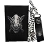 Halo 3 Covenant Black Biker Wallet with Chain