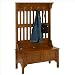 Home Styles 5649-49 Hall Tree Storage Bench Coat Rack