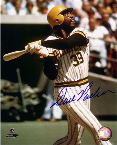 Dave Parker Autographed/Hand Signed Pittsburgh Pirates 8x10 photo (Pose 1)