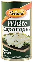 Roland White Asparagus peeled  Spears, 27.8-Ounce Can (Pack of 3)