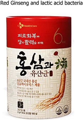 Korean 6years Root Red Ginseng Gold Extract, Saponin, Panax, Probiotics