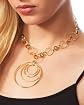 Diamond Dust Circle Pendant main image