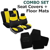FH-FB056114 + C14403 Modern Flat Cloth Seat Covers + Carpet