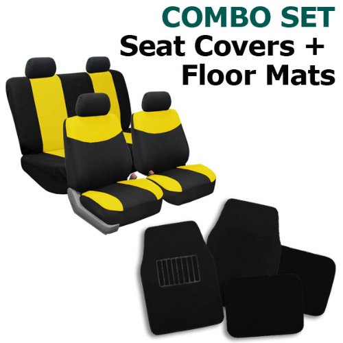 FH-FB056114 + C14403 Modern Flat Cloth Seat Covers + Carpet