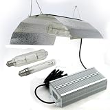 400 Watt 400w Digital Switchable Ballast Grow Light Set Includes HPS, MH Bulbs, Reflector, Power Cord and Hanger, GYO-2002