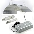 LED Wholesalers GYO2002 4-Piece 400 Watt Hydroponic Reflector Grow Light Set