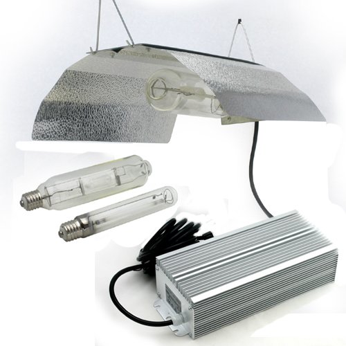 400 Watt 400w Digital Switchable Ballast Grow Light Set Includes HPS, MH Bulbs, Reflector, Power