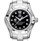 TAG HEUER watch:University of Pennsylvania TAG Heuer Watch - Women's Steel Aquaracer with Black Diamond Dial at M.LaHart