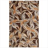 Jaipur Rugs Inc Hand Tufted, Star Jasmine Brown/Sun Orange, 5 by 7.6