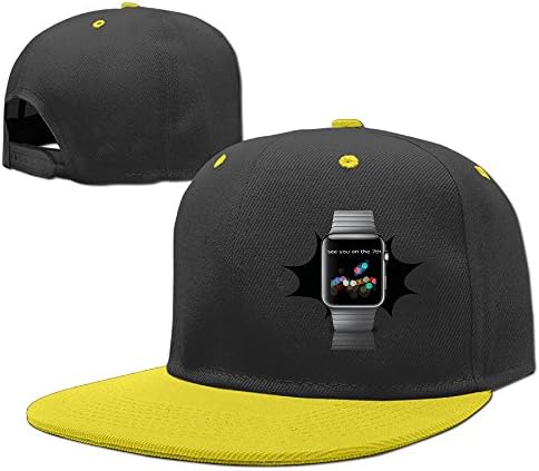 NUBIA See You On The 7th Girls Outdoor Cap Snapback Cap Yellow