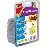 Inkrite Ng Printer Ink Twin Pack Yellow Refill Tank For T071x, T080x, T079x - NGRE1YTWINUby Inkrite