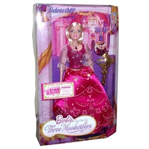 Barbie and The Three Musketeers 2009 DVD Series 12 Inch Doll - Singing Corinne with 2... by Barbie