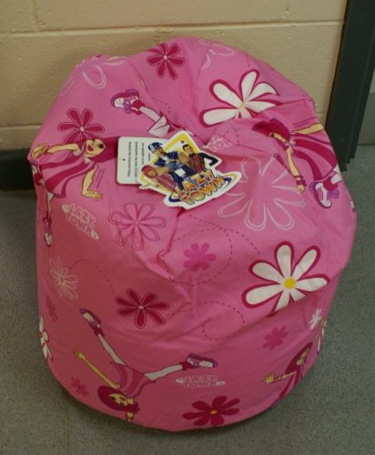 Childrens Toyshop  Kitchen & Housewares : Lazy Town STEPHANIE Lazytown Pink Bean Bag - Filled with beans