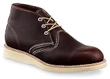 Men's Red Wing Chukka Leather Work Boots BROWN 9 D