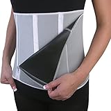 DG Sports Waist Trimmer Tummy Slimmer Belt fits up to 50", Adjustable Size
