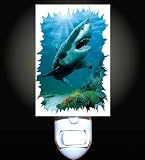 Great White Shark Decorative Night Light