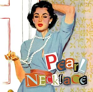 Cocktail Napkin Pearl Necklace