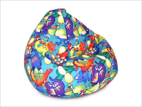 Toys: Elite Products 30 1021 809   Child Prints Collection Large Bean Bag  Monsters