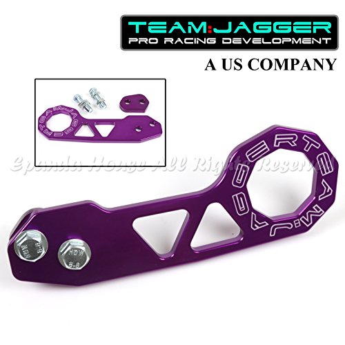 For Scion Subaru FT86!Bolt On JDM Octagon Style!Track Use Anodized Purple Rear Slotted Tow Hook